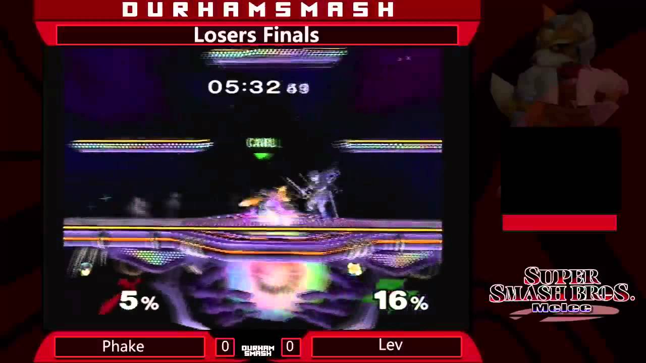 Durham Smash Bi Weeklies #15 - Phake [Marth] vs Lev [Fox] - Loser's Finals