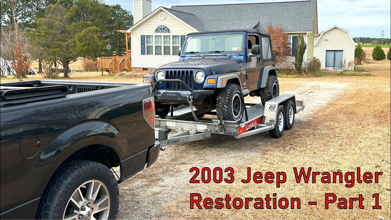 2003 Jeep Wrangler TJ Restoration - Part 1  |  Rust, Rust, and MORE RUST!