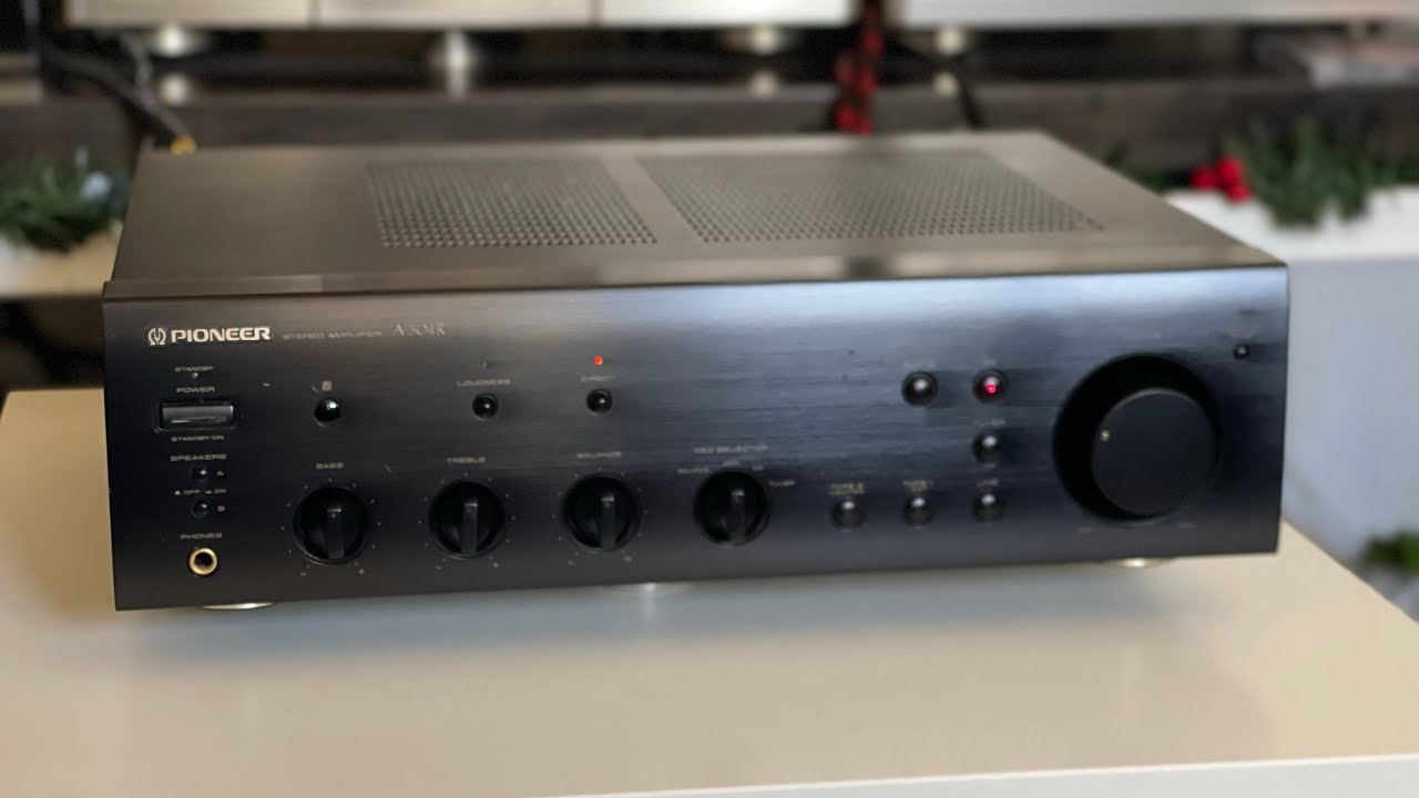 Pioneer A-504R Stereo Integrated Amplifier 
