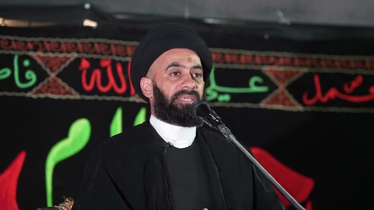 السيد ياسر الشريفي .. اليوم السابع من محرم 1447هجرية مجلس العزاء المركزي مجمع السلام السكني .. بغداد