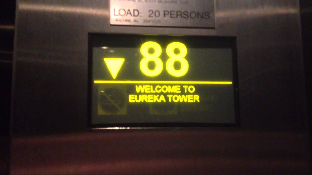 Otis Skyway Hi-speed Traction Lifts @ Eureka Tower