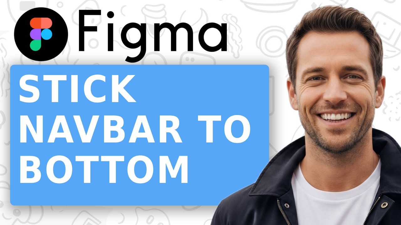 How to Stick Navbar to the Bottom While Scrolling in Figma [Fixed Positioning]