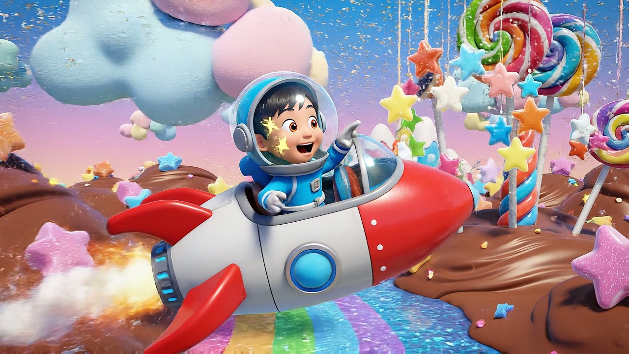 Jorge y el Desafío del Planeta de Dulces | Aventura Espacial y Canciones Infantiles