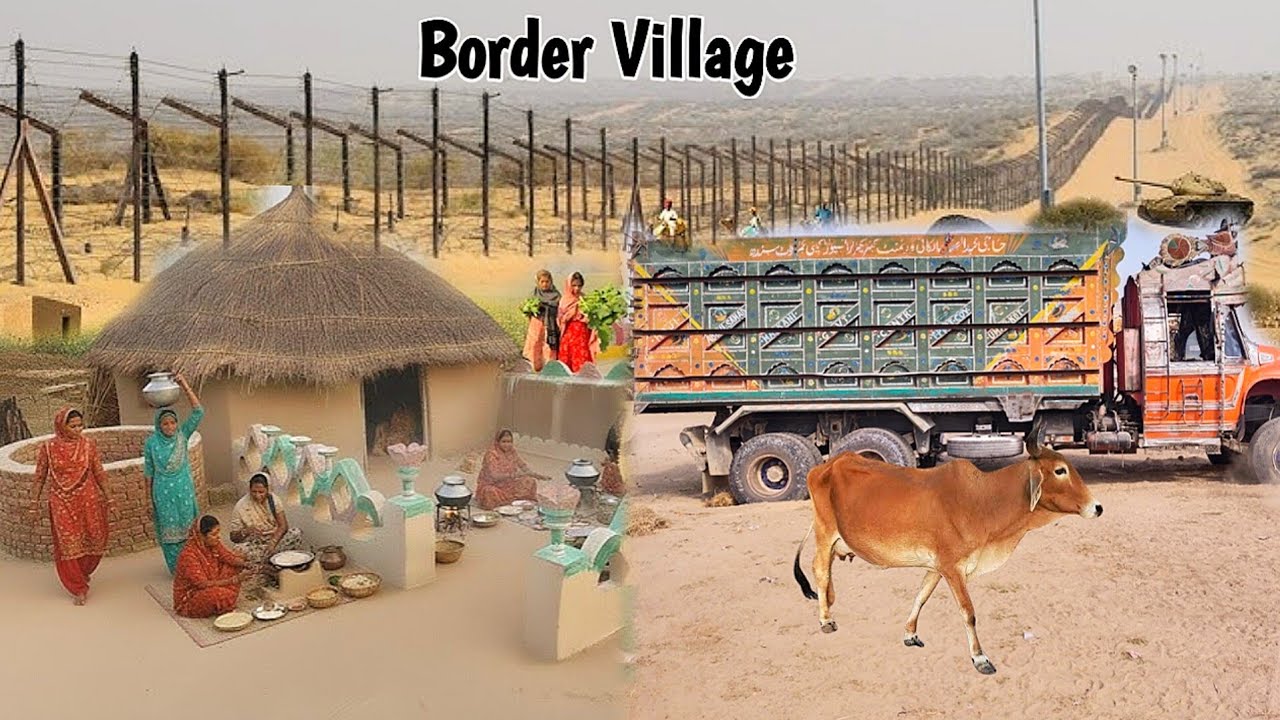 Happy New Year 2026 l India Pakistan Border Village Life l Desert Women Morning Daily Routine