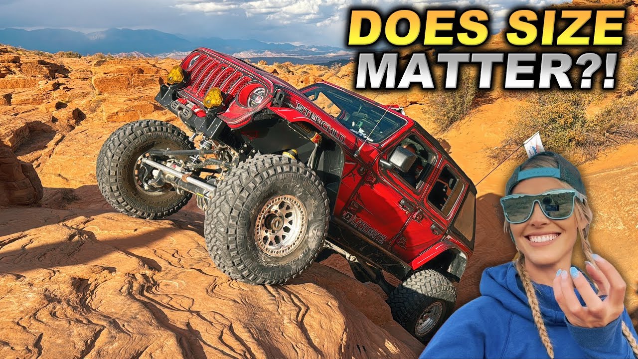 DOES SIZE MATTER?! Jeeps on 40