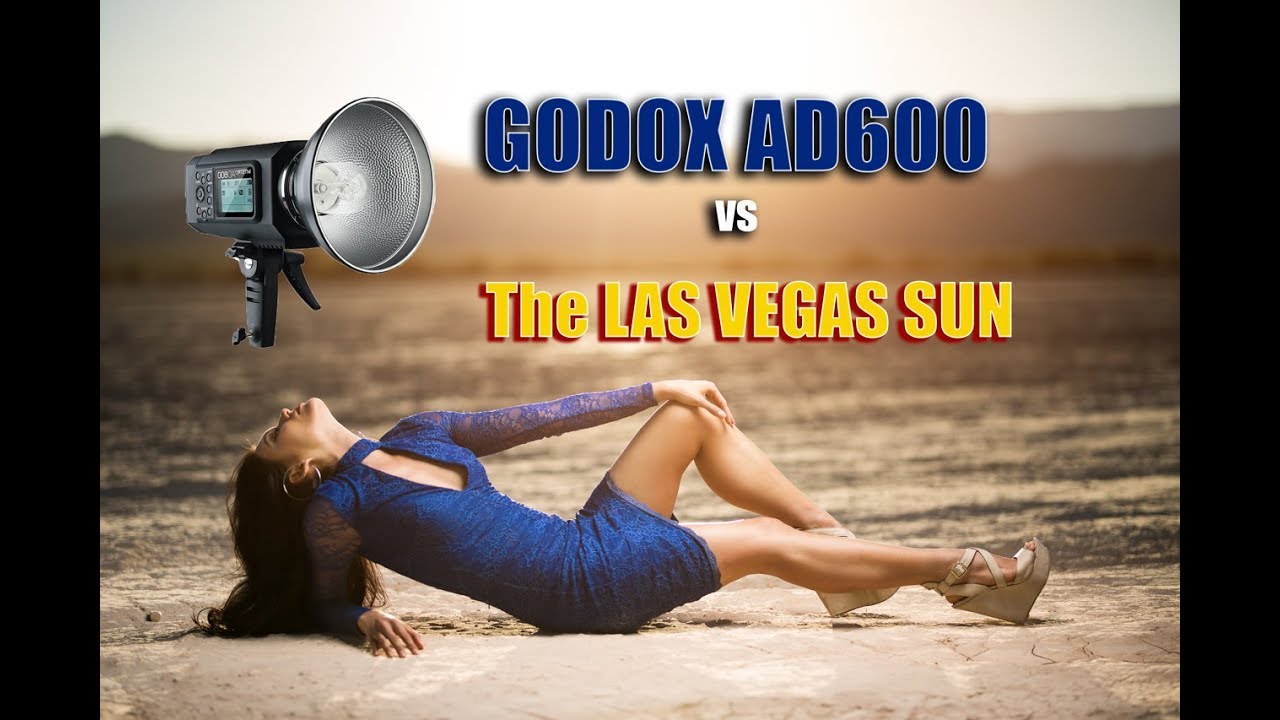 Godox AD600 vs The Las Vegas Sun using High Speed Sync (4K)