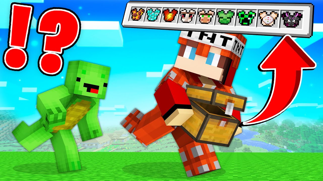 СПЕЦИАЛЬНАЯ БРОНЯ Спидраннер против Охотника в Minecraft — Майзен Джей Джей и Майки