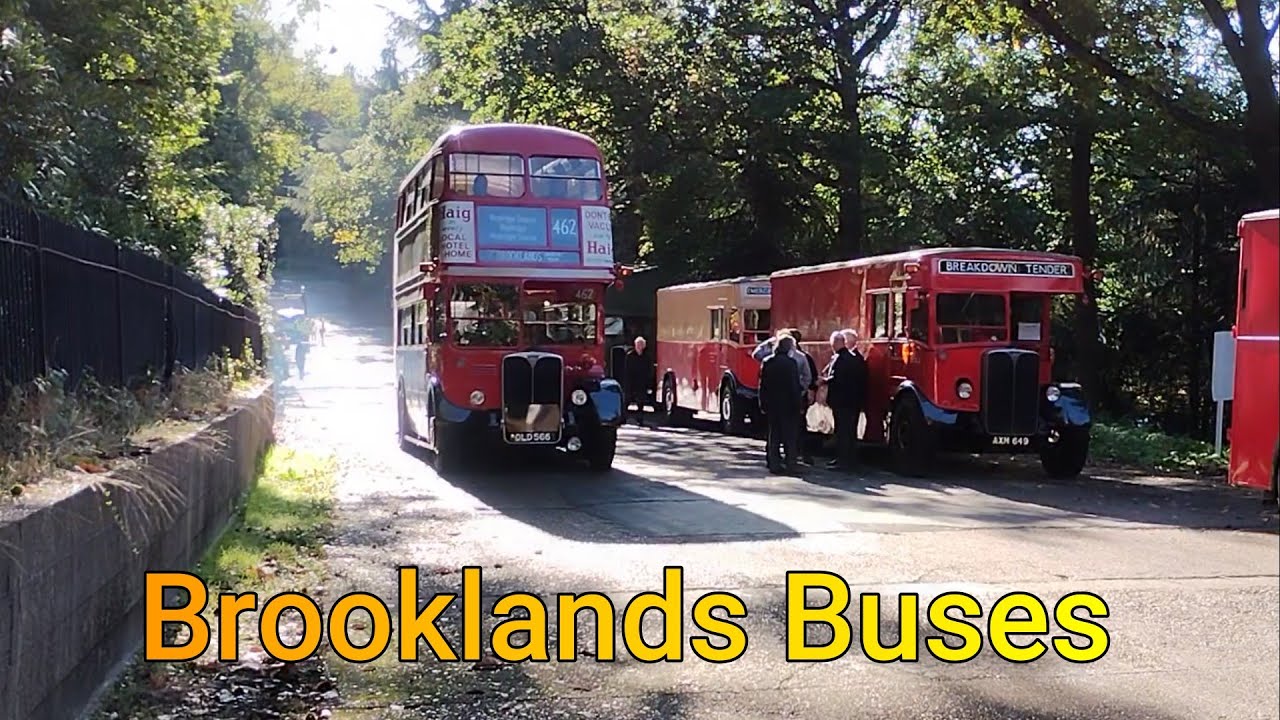 Brooklands Classic Buses #asmrsounds