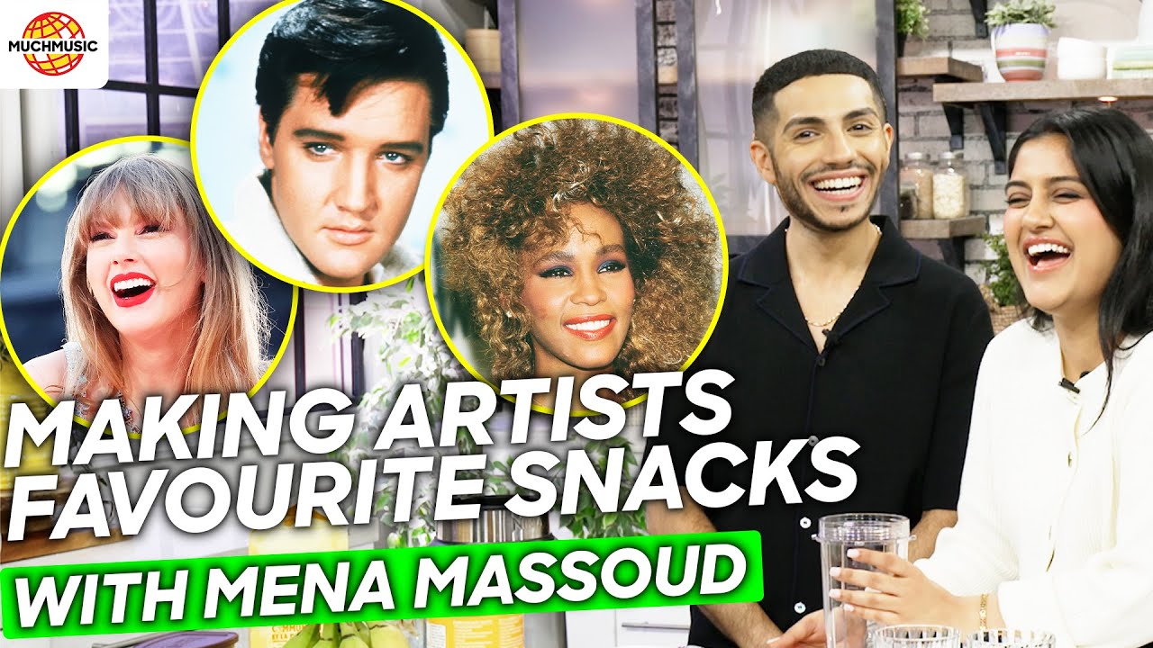 MAKING TAYLOR SWIFT, ELVIS, AND WHITNEY'S FAVOURITE FOODS VEGAN | MUCHMUSIC