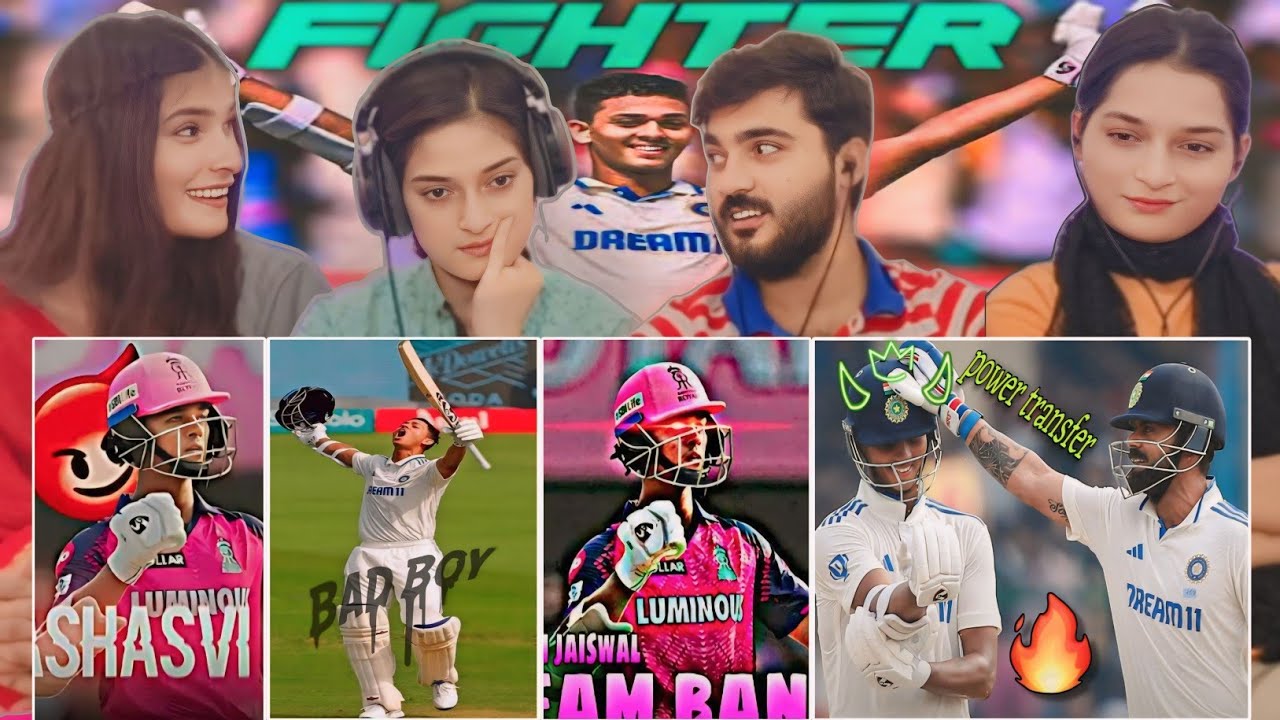 Yashasvi Jaiswal's Insane Attitude 😎 | No.1 Test Bestman of team INDIA | Pakistani Reaction | P#2