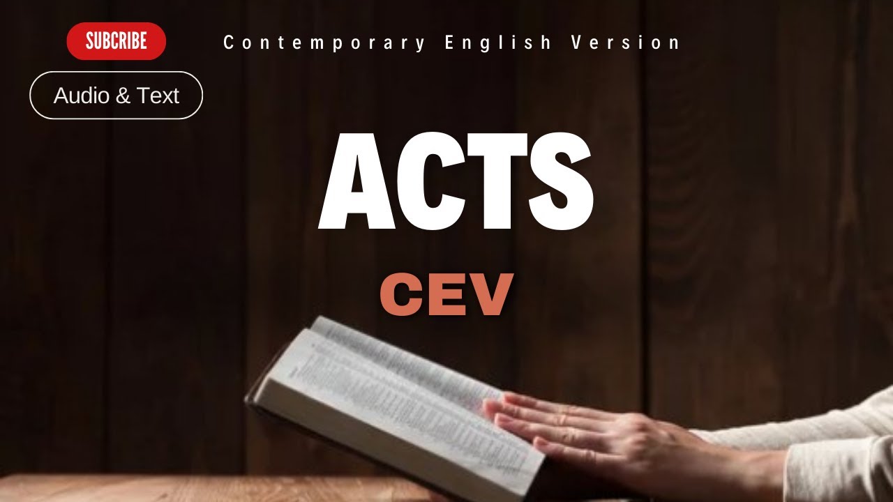 Audio Bible: ACTS (Contemporary English Version) With Text