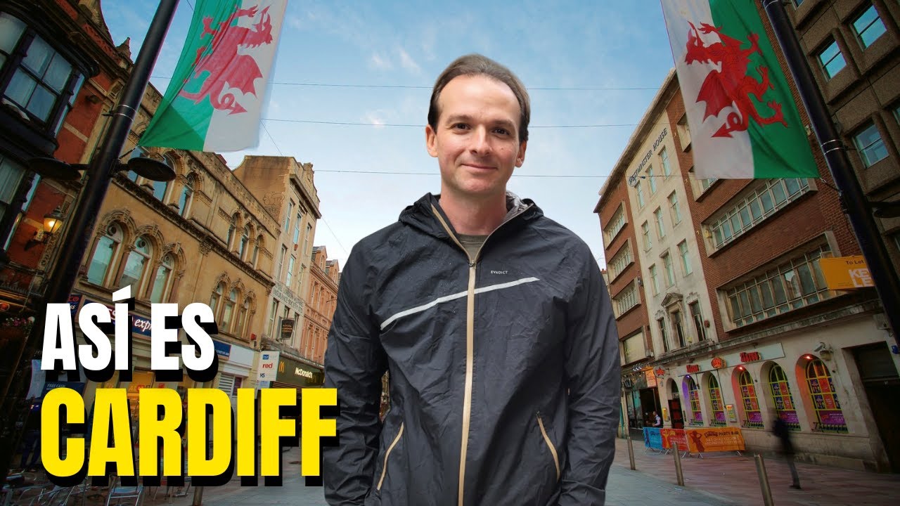 Así se ve CARDIFF, la capital de GALES 🏴󠁧󠁢󠁷󠁬󠁳󠁿 | Viajando con Mirko