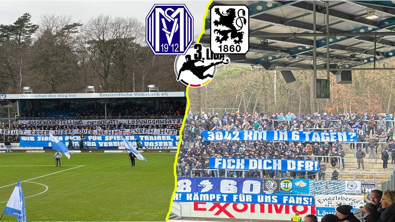 Stadionvlog: SV Meppen 2:1 TSV 1860 München // Der Meppener Befreiungsschlag! 😱