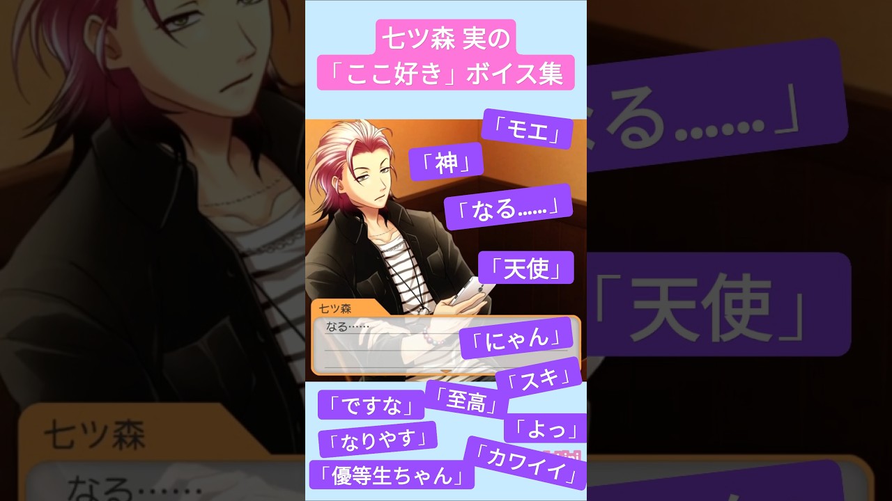 七ツ森 実の「ここ好き」ボイス集【ときメモGS4】 #ときメモgs4 #七ツ森実