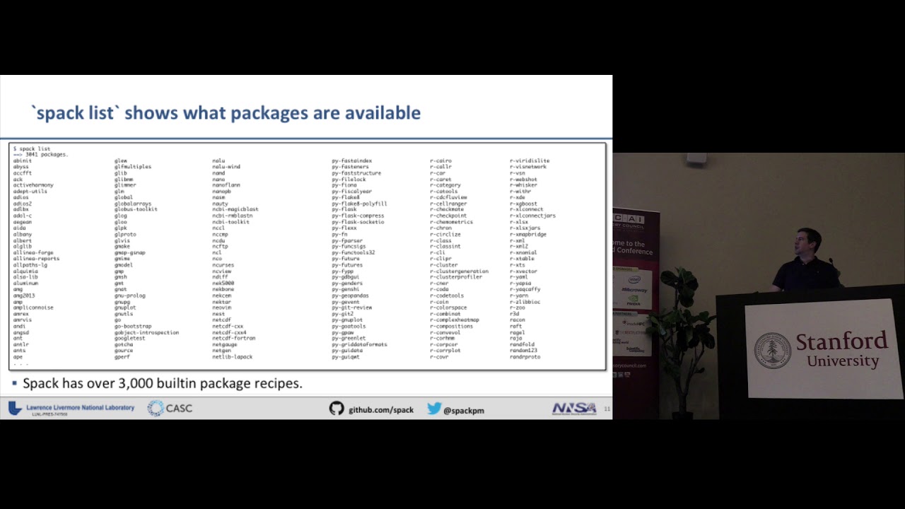 Spack: A Package Manager for HPC