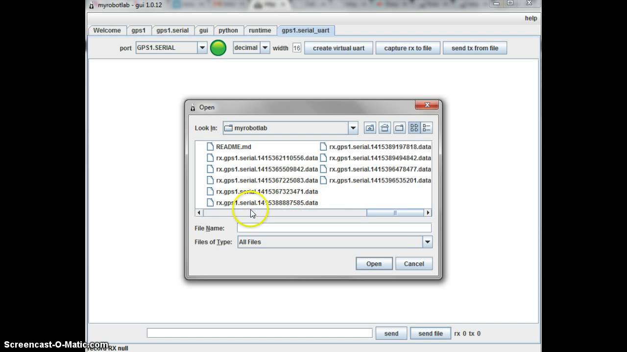 Serial Service Mimics GPS Sensor