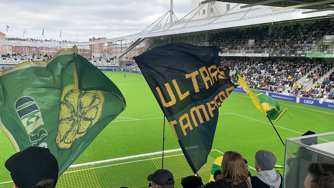 Tunnelma videota upouuden Tammelan stadionin Ilves - If Gnistan pelistä