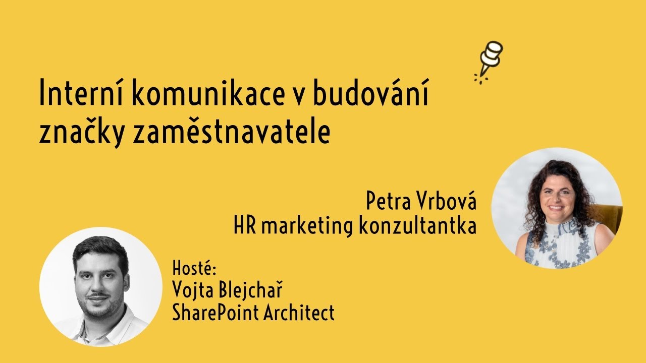 Interní komunikace v budování značky zaměstnavatele l záznam z webináře