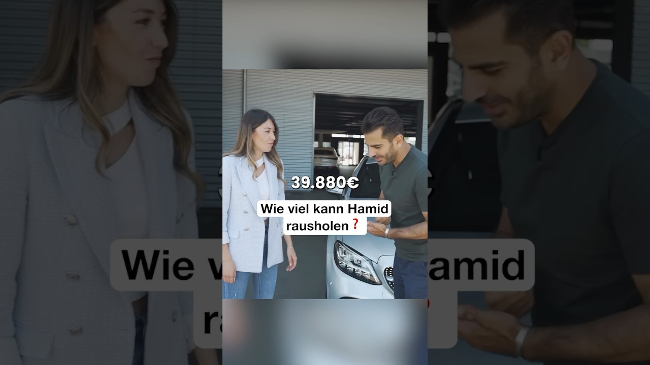 Harte Verhandlung um ein Mercedes C-Coup&eacute; #hamidmossadegh #automobile