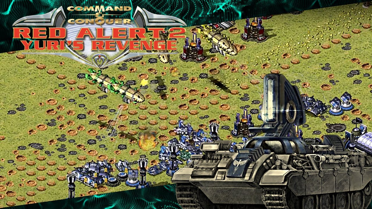 Red Alert 2 | Low Tech Battle | 1 vs 7 Extra Hard AI | Superweapons [Off]