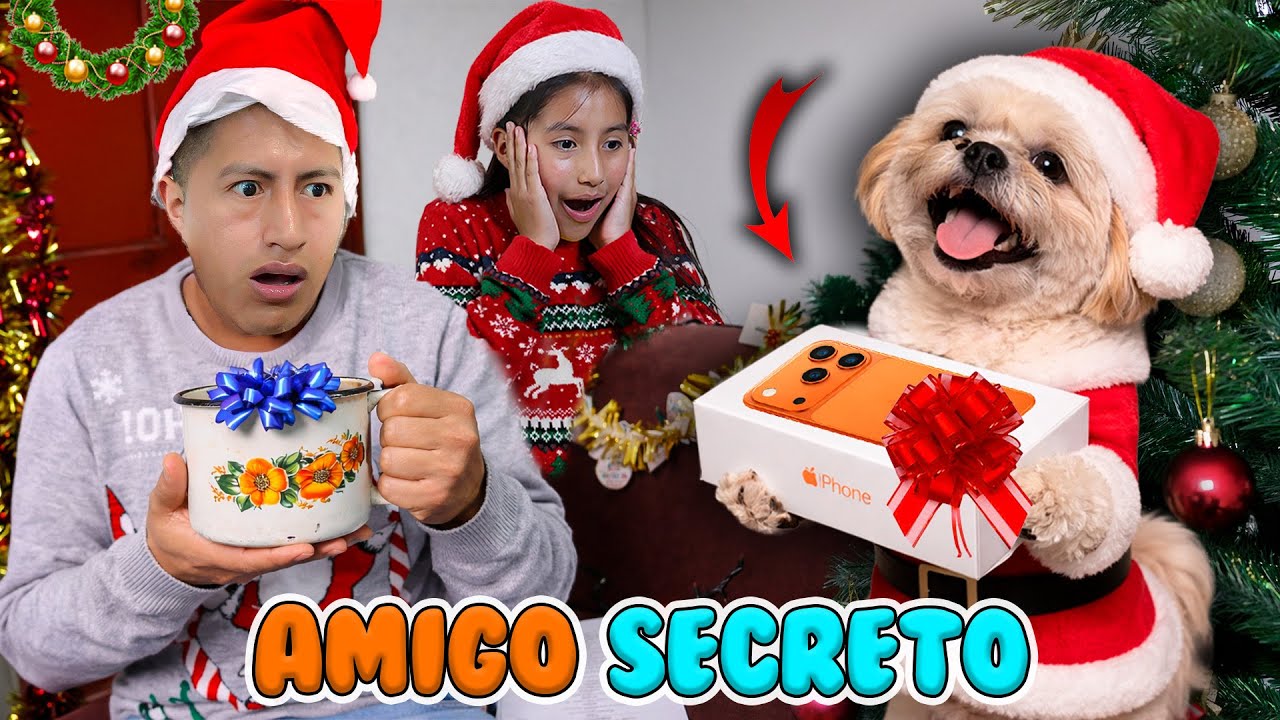 EL PERRO en el AMIGO SECRETO - Ni Q' Fuera TV, Karito La Tóxica, Alyson Jazmin