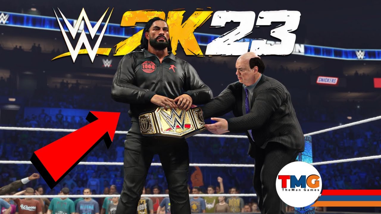 WWE 2K23 : How To Create NEW Roman Reigns Track Suit Attire
