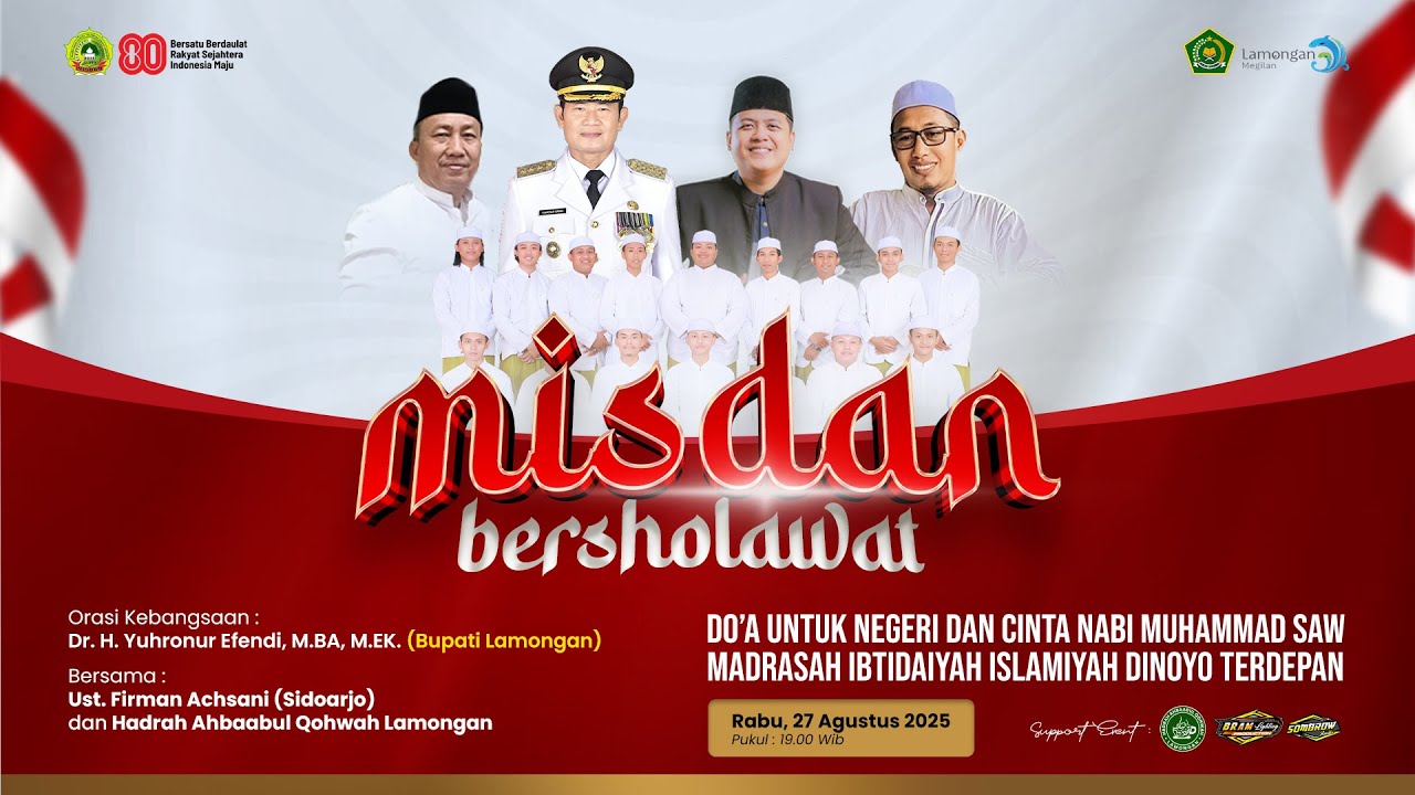 🔴LIVE - MISDAN BERSHOLAWAT BERSAMA UST. FIRMAN ACHSANI Feat AHBAABUL QOHWAH LAMONGAN