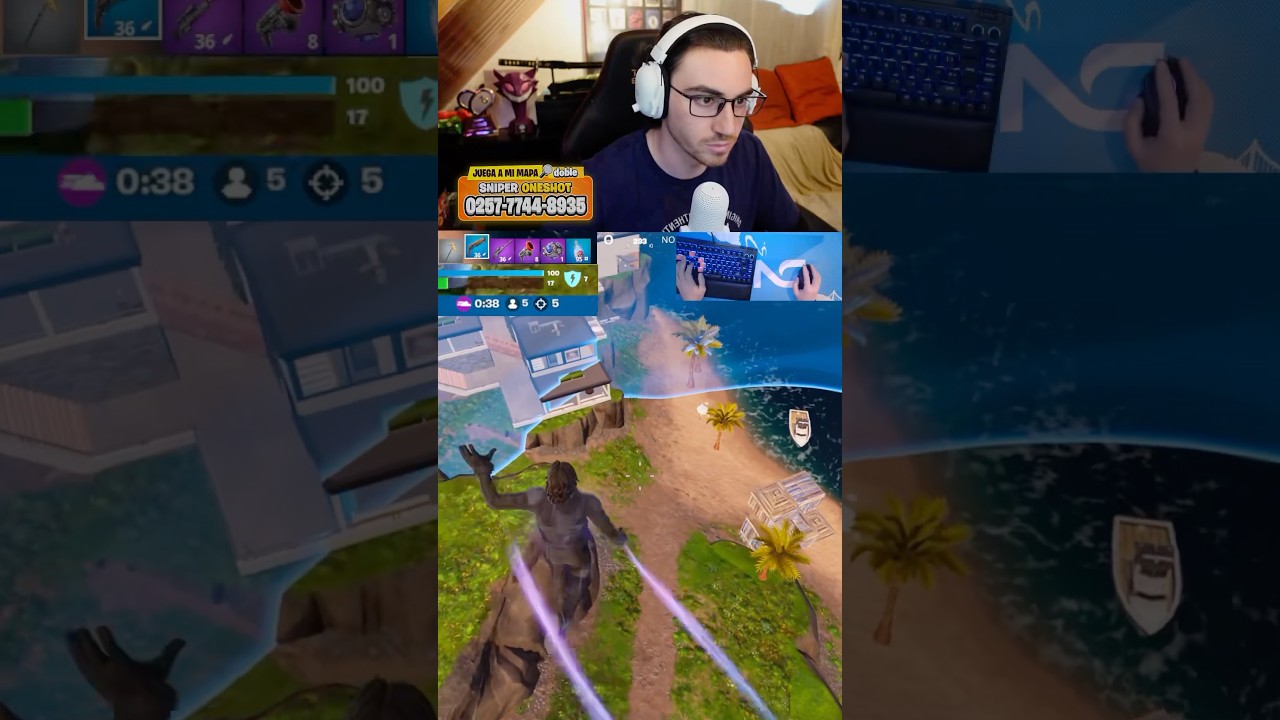 Rotaci&oacute;n Perfecta en Fortnite😮&zwj;💨