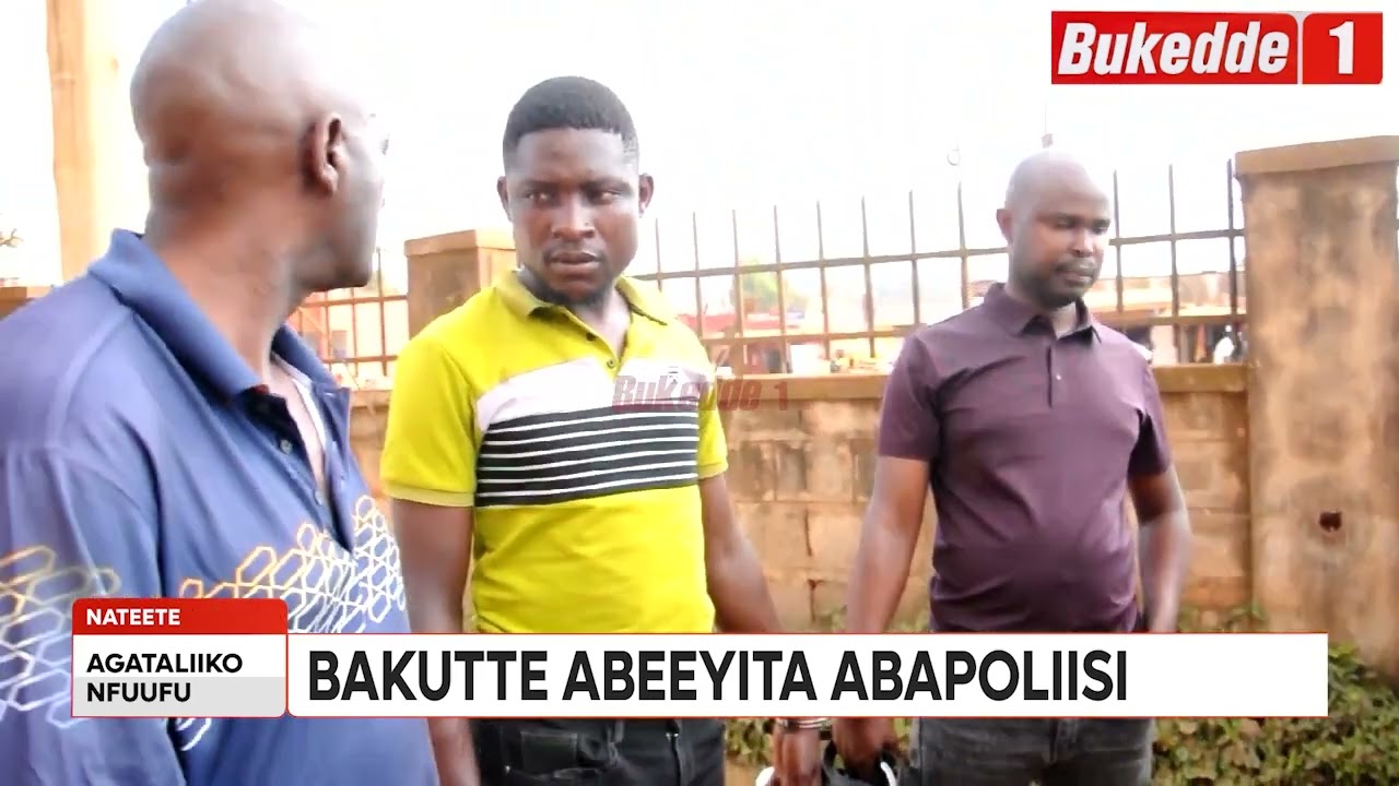 Agataliikonfuufu: Poliisi ekutte eyeyita owa Crime Intelligence  Abadde abba ssente ku bantu.