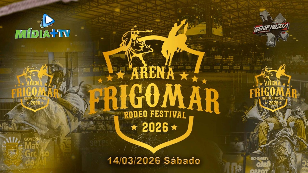 Rodeio Arena Frigomar 14-03-2026 Sábado - Deodápolis - Ms
