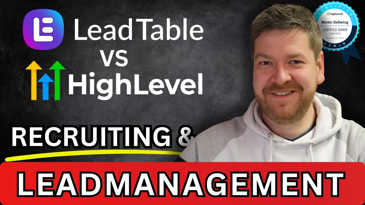 Leadtable oder GoHighLevel? Der beste Vergleich für Agenturen & Marketer!