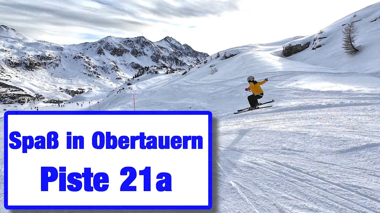 ⛷️ Entspannte blaue Familienabfahrt | Obertauern Piste 21a | 4K POV