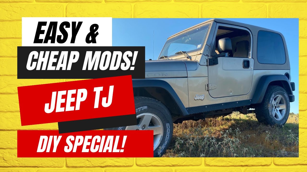 Jeep TJ Wrangler Rubicon — самостоятельная модификация!