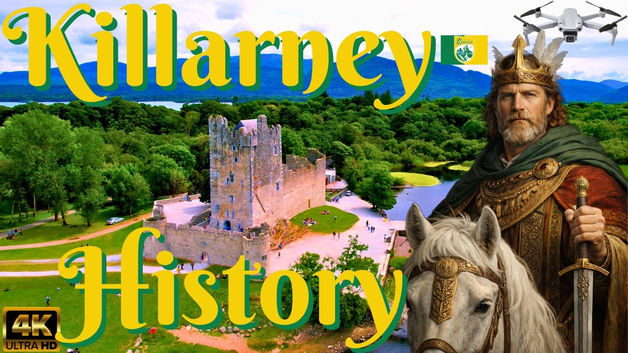 Killarney Ireland History📜 [4K] 🇮🇪 How Chieftain O’Donoghue Rides the Lakes of Killarney