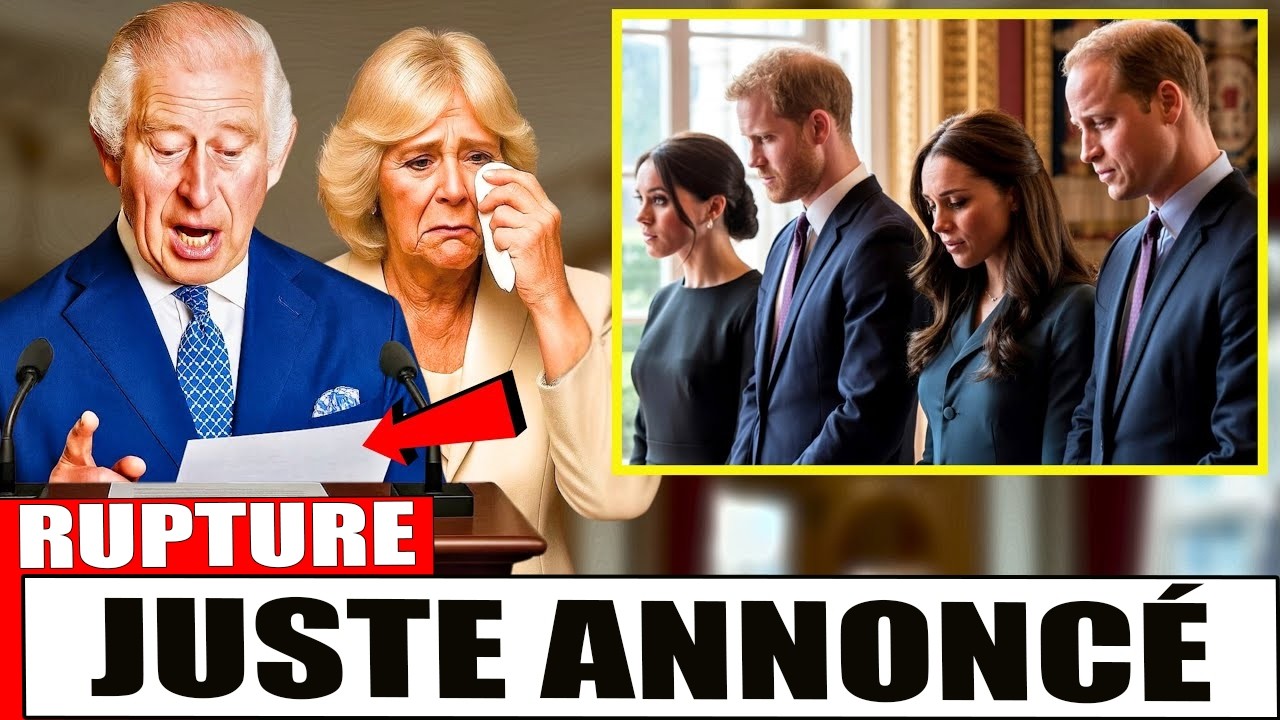 Annonce tragique au palais – Le Royaume Uni sous le choc