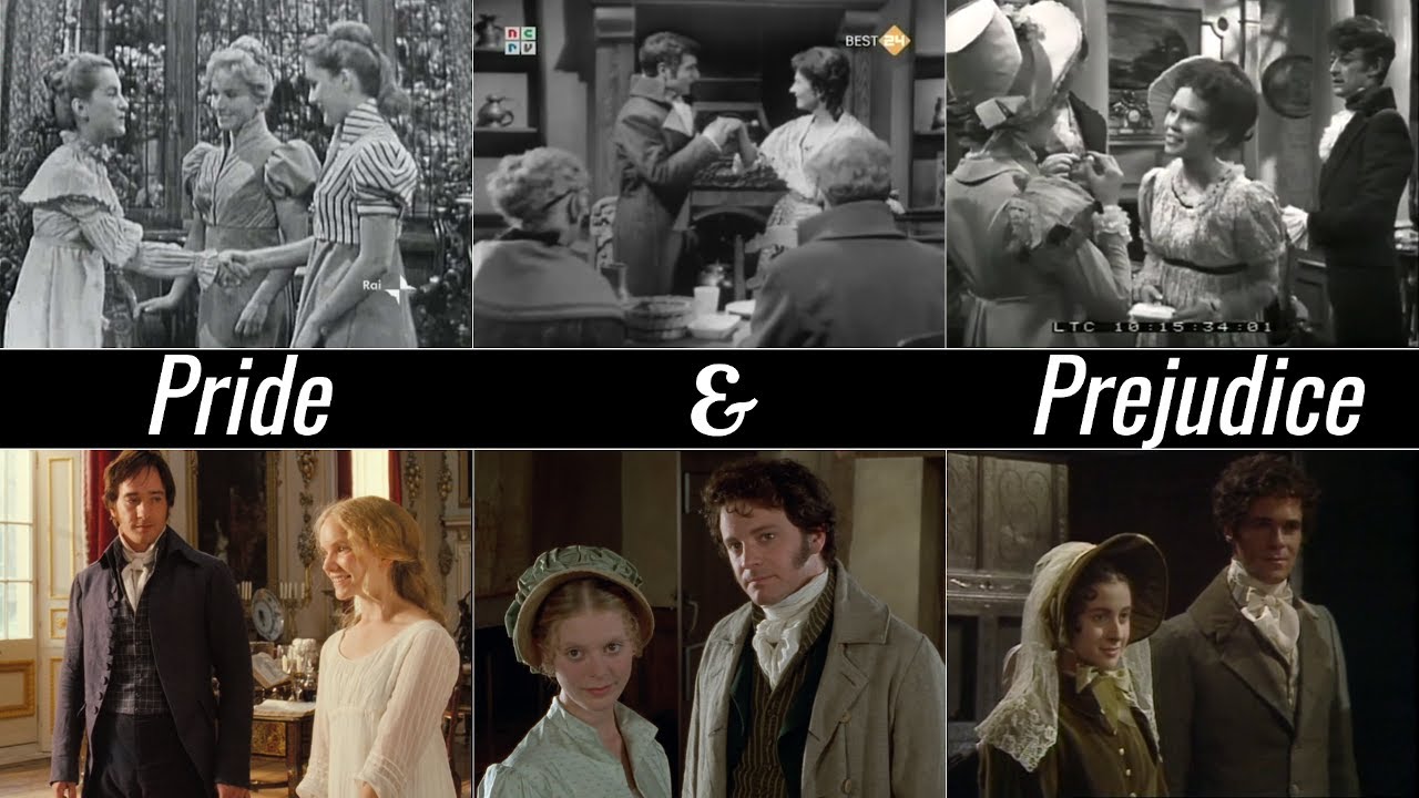 Lizzy meets Georgiana Darcy - Pride & Prejudice (1957,1961,1967,1980,1995,2005)