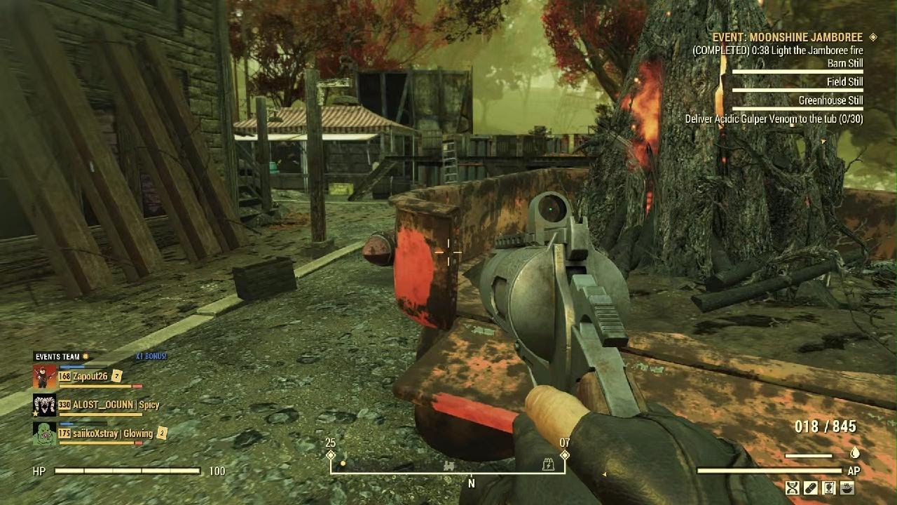 Fallout 76 we  3-vrs-oned  big foot