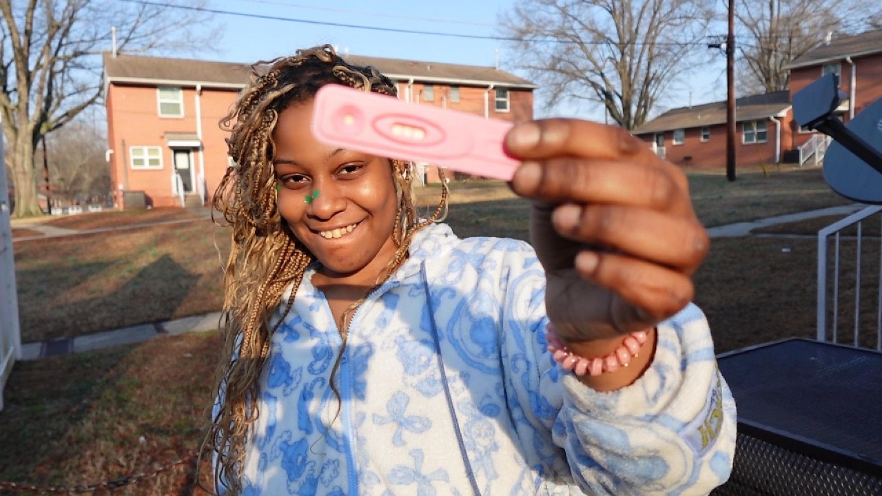 Street Interview, Marley takes a pregnancy test and the results are shocking 