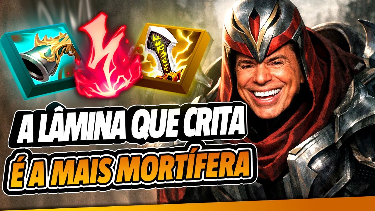 ZED CRITICO X ELISE | Apanhou e quase quitou! - MEC League of legends