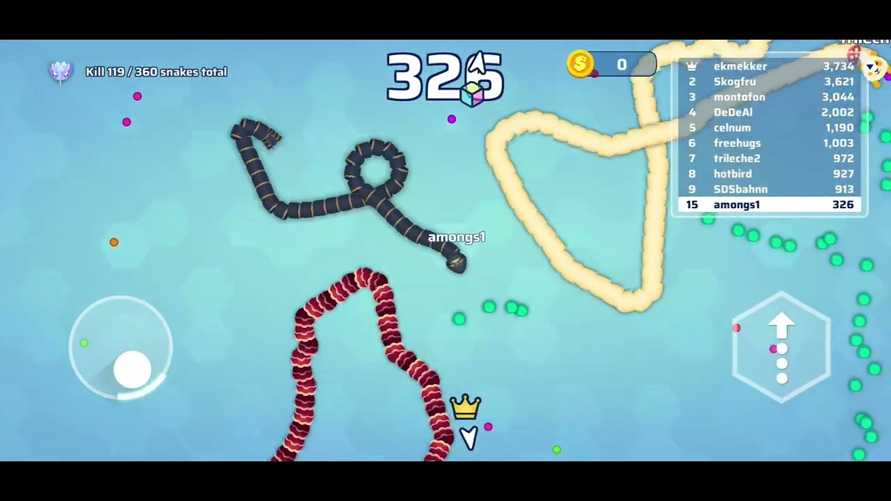 Playing snake.io part 2