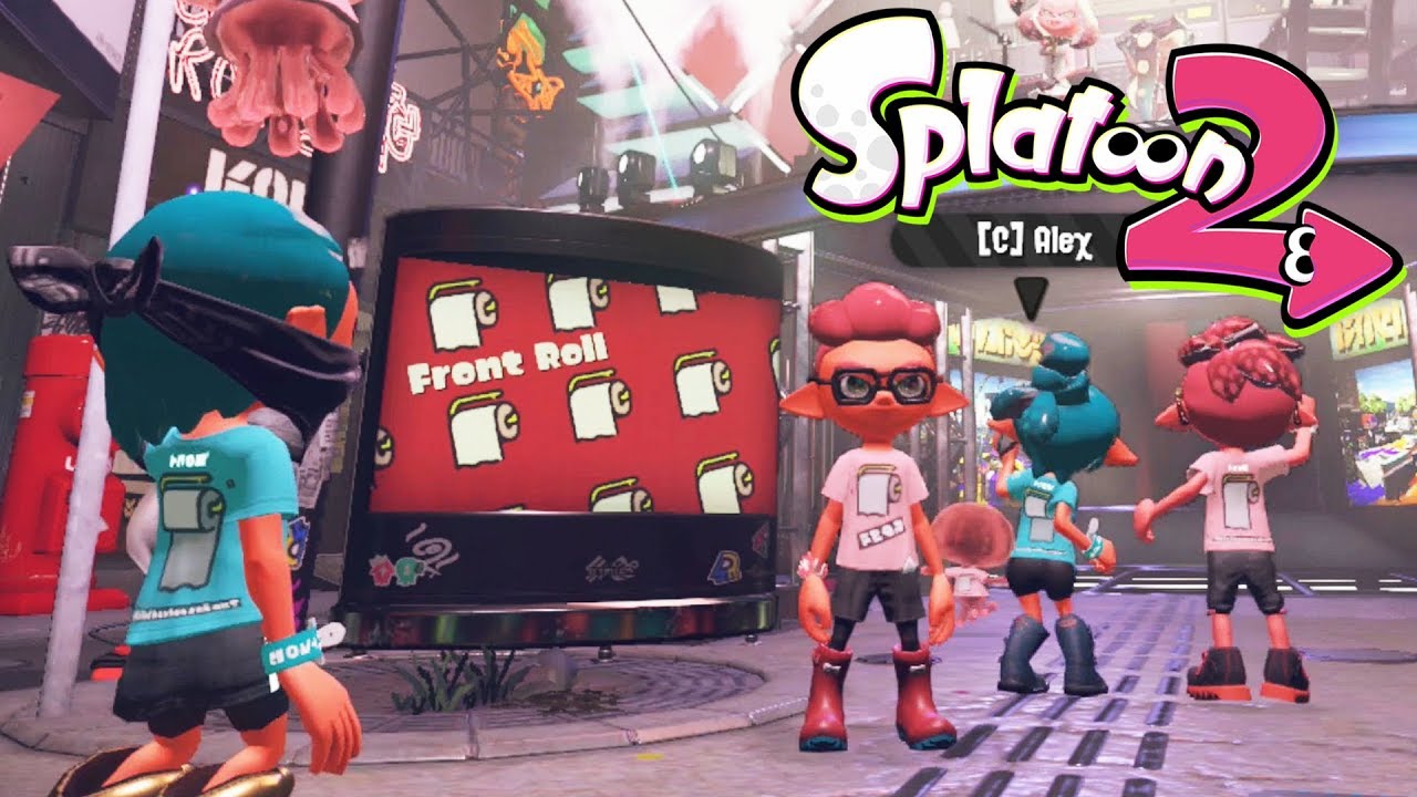 Splatoon 2 - Toilet Roll - Front Or Back?! - Splatfest!