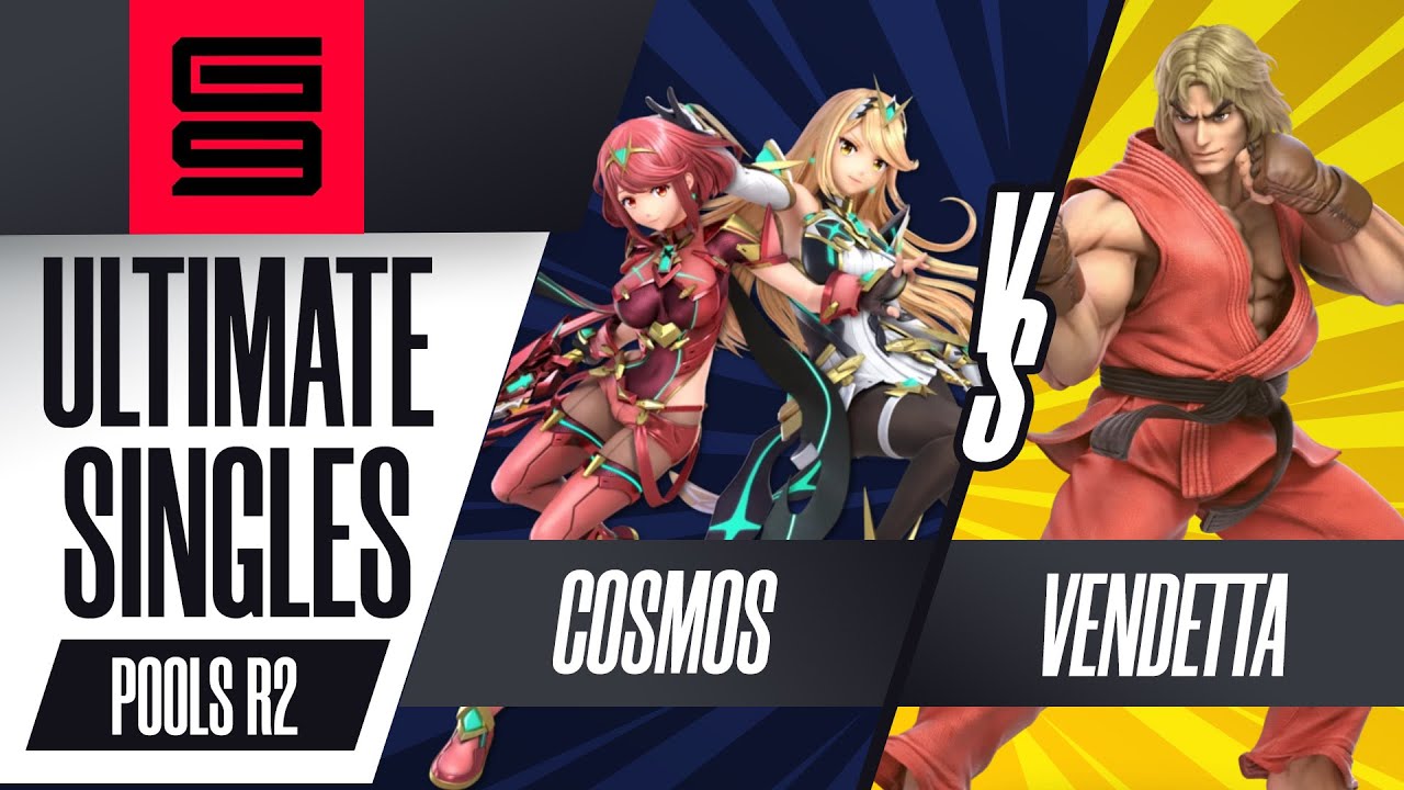 Cosmos (Pyra/Mythra) vs Vendetta (Ken) - Ultimate Singles Pools Winners Semi-Final  - Genesis 9