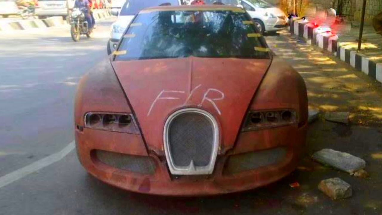 Abandoned luxury cars being in Dubai