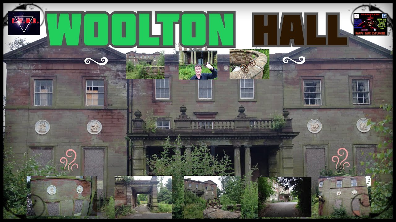 Abandoned Liverpool Woolton Hall Ex masonic Hall and Merchants Home as i take a Look