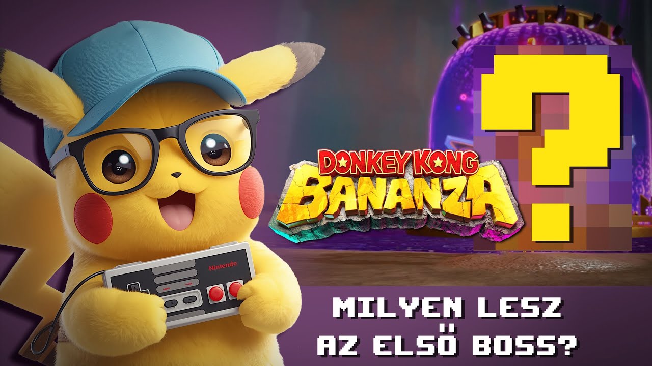 Milyen lesz az első Boss? / Donkey Kong Bananza gameplay