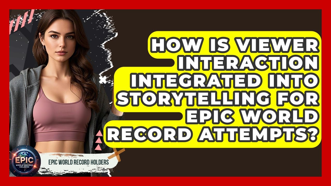 How Is Viewer Interaction Integrated Into Storytelling for Epic World Record Attempts?