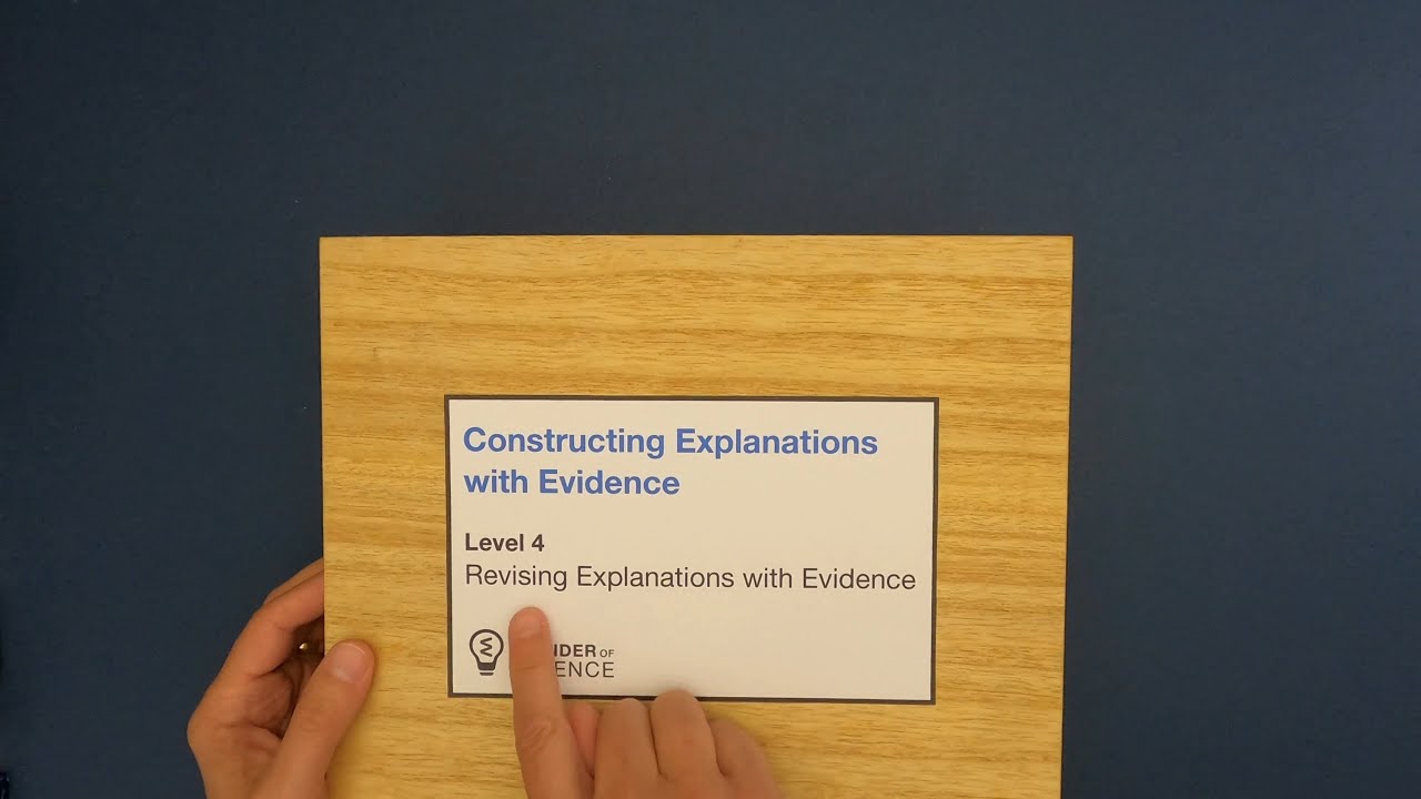 Revising Explanations with Evidence