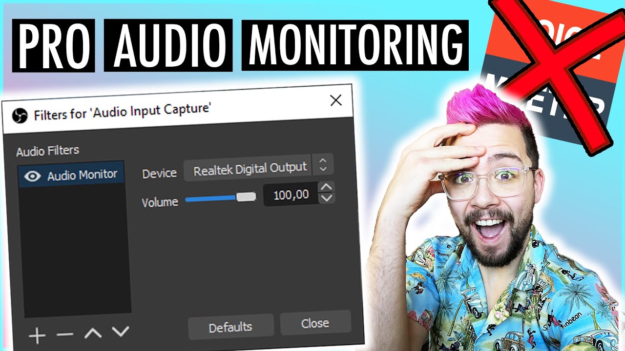 This NEW OBS Plugin Just KILLED VOICEMEETER! - OBS Audio Monitor
