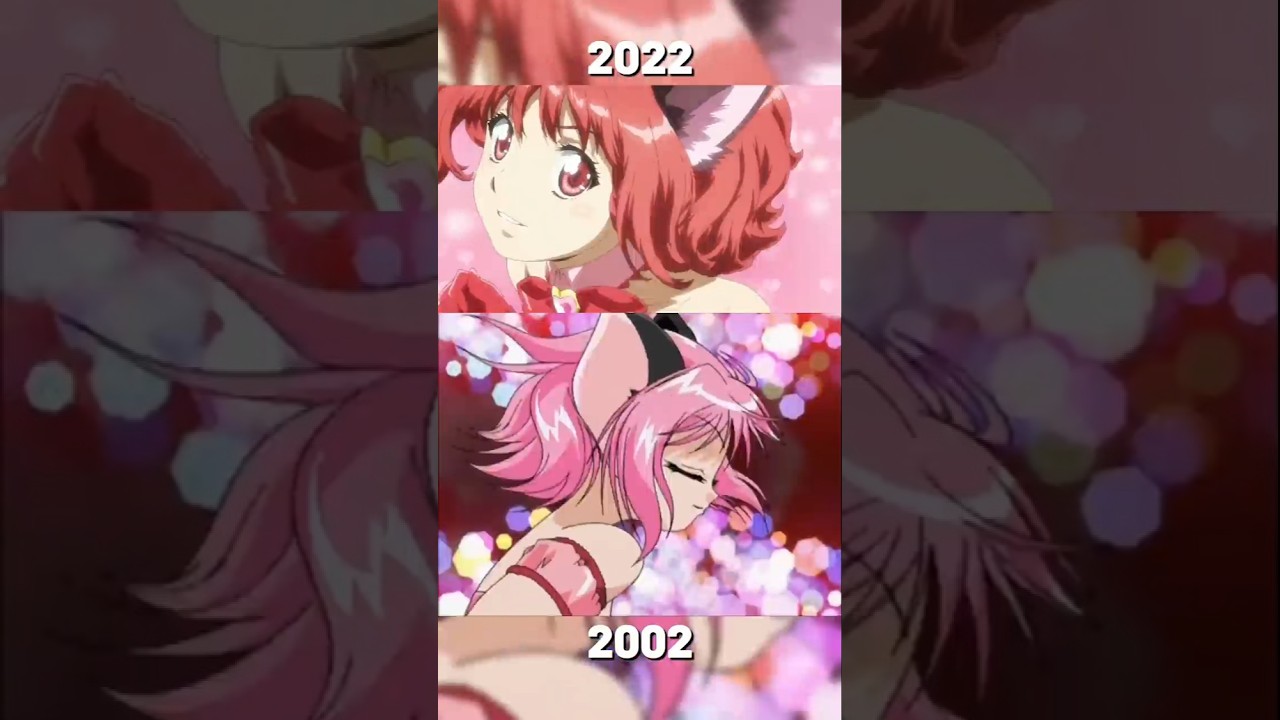 Mew Ichigo 2002 VS Mew Ichigo 2022