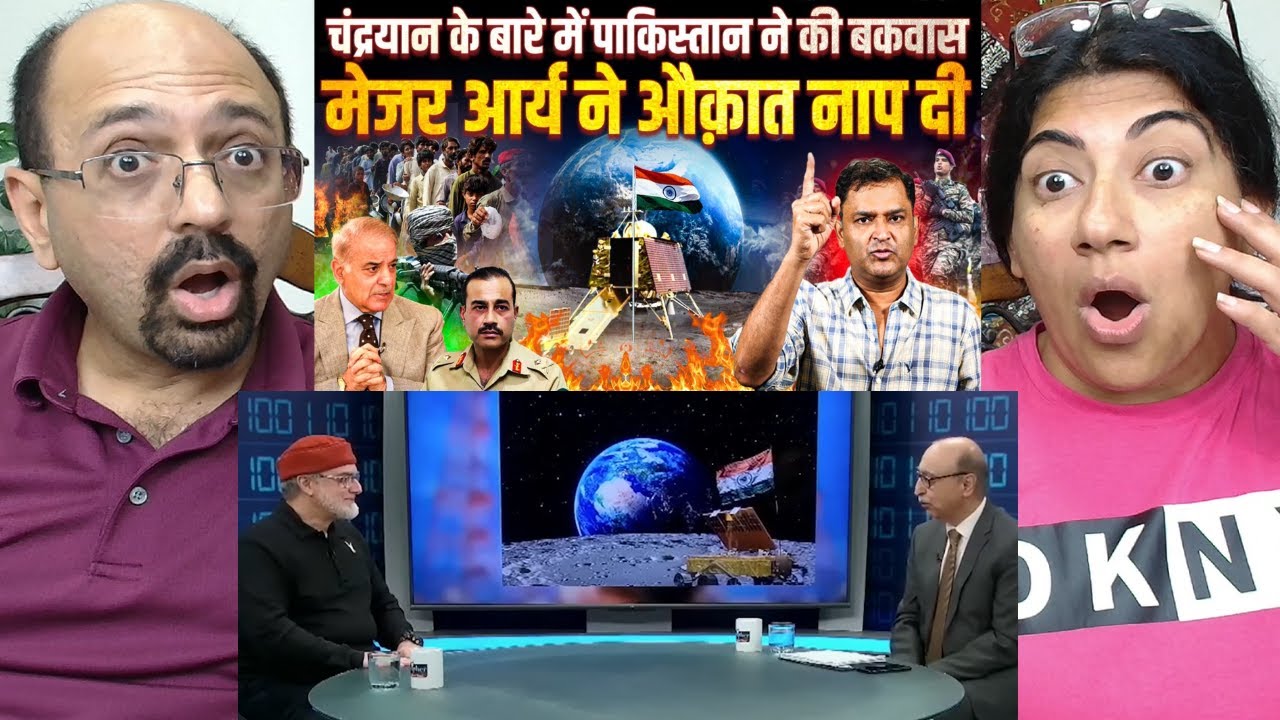 Major Arya’s Brutal Takedown Of Pakistanis Who Doubt Chandrayaan-3😱✨!